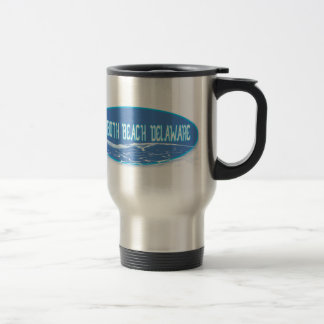 Mug De Voyage Plage de Rehoboth dans les vagues