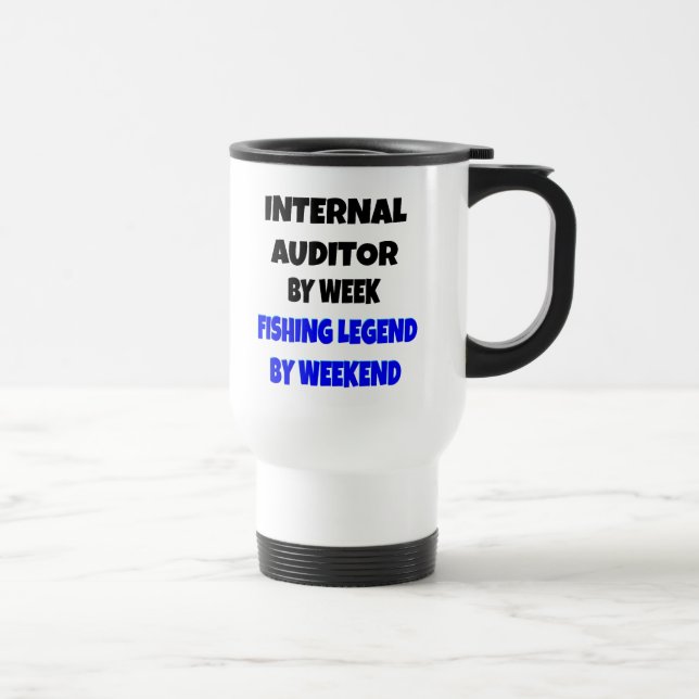 Mug De Voyage Plaisanterie légendaire de pêche de l'auditeur int (Droite)