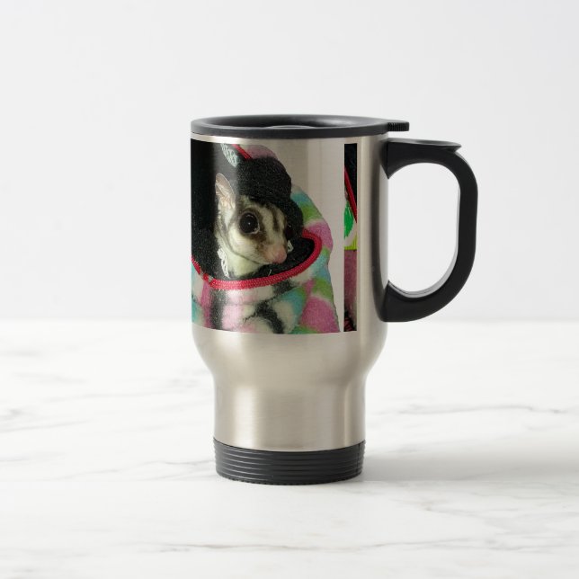 Mug De Voyage Planeur à sucre portant un Casquette (Droit)