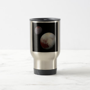 Mug De Voyage Pluton et Charon 9e ou système solaire Planète nai