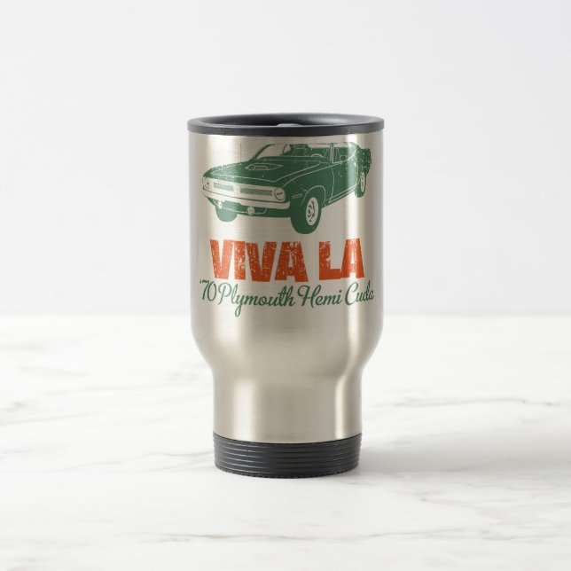 Mug De Voyage Plymouth 1970 Hemi Cuda (Centre)