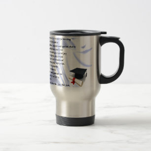 Mug De Voyage Poème    Graduation Grandson