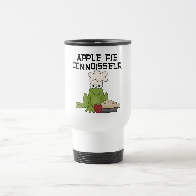 Mug De Voyage Pomme Pie Connoisseur Tshirts et cadeaux (Centre)