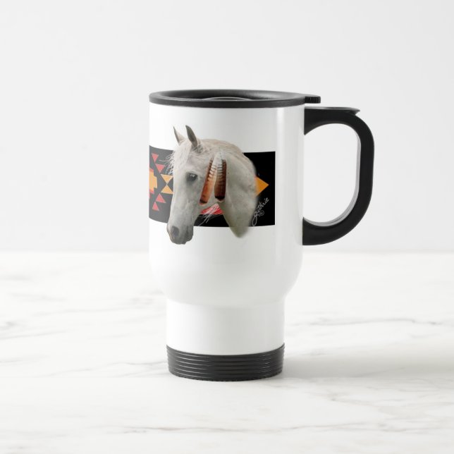Mug De Voyage Poney indien (Droite)