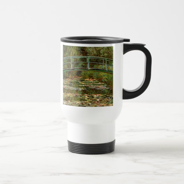 Mug De Voyage Pont français de Monet Giverney (Droite)