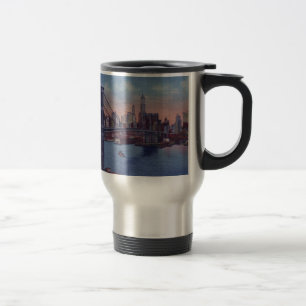 Mug De Voyage Pont vintage Brooklyn