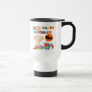 Mug De Voyage Pool Party 4th Birthday Tshirts et cadeaux