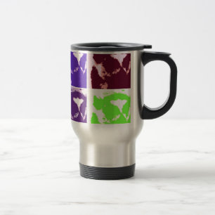 Mug De Voyage Pop art Lemurs