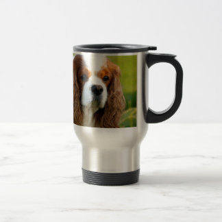 Mug De Voyage Portrait cavalier d'épagneul du Roi Charles