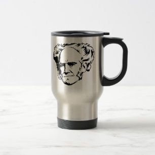 Mug De Voyage Portrait d'Arthur Schopenhauer