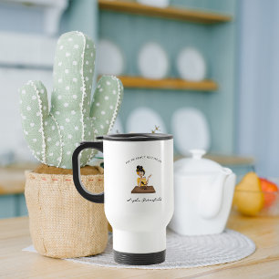 Mug De Voyage Posez-moi des questions sur mon Podcast Monogram