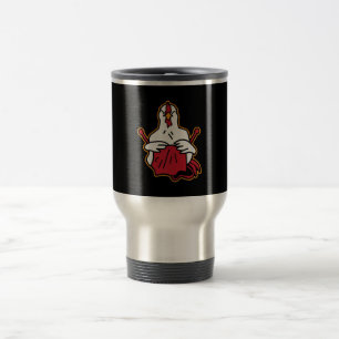 Mug De Voyage Poulet de caillage Drôle Drôle Cadeaux Amateurs