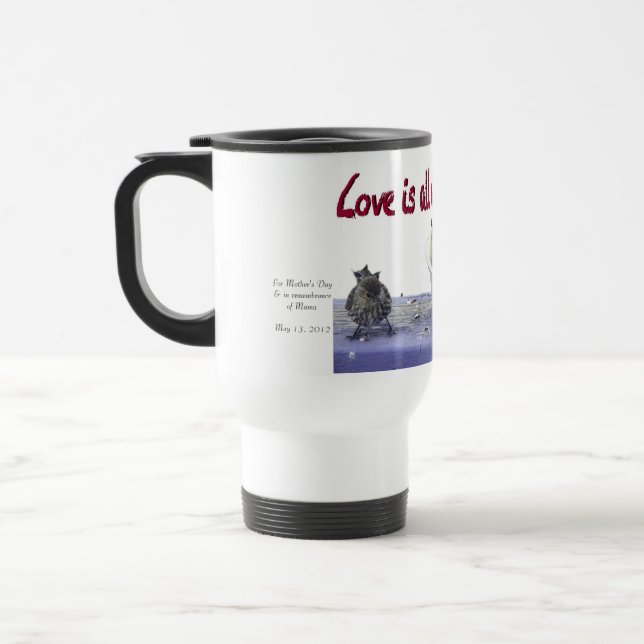Mug De Voyage Pour le jour de mère (Gauche)