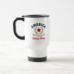 Mug de voyage pour les 250 ans de l'Amérique