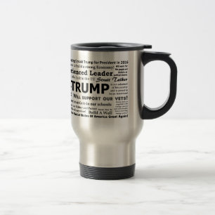 Mug De Voyage Pourquoi je vote pour Donald Trump