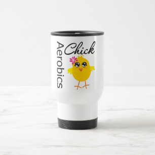 Mug De Voyage Poussin d'aérobic