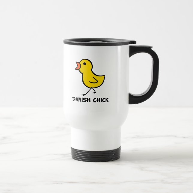 Mug De Voyage Poussin danois (Droite)
