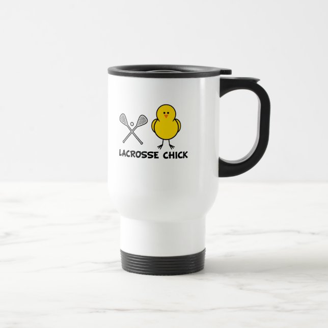 Mug De Voyage Poussin de lacrosse (Droite)