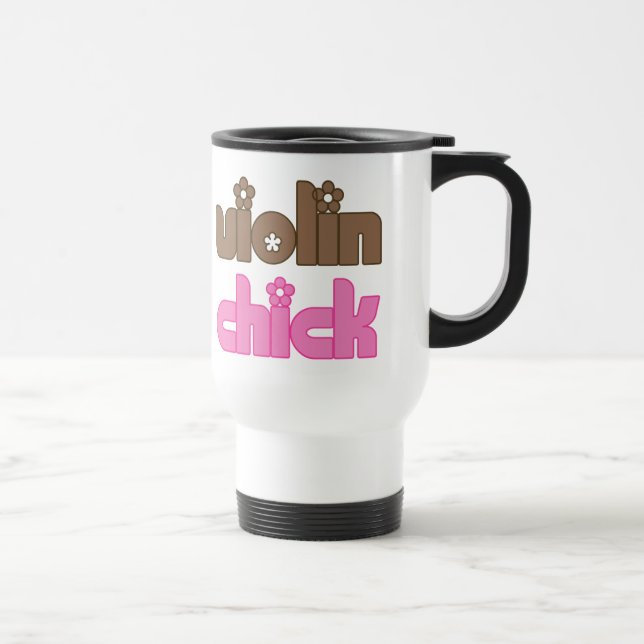 Mug De Voyage Poussin de violon (Droite)