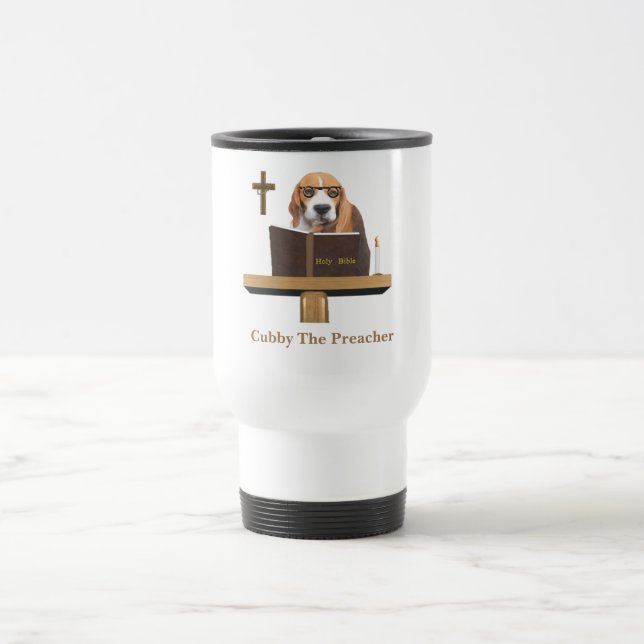 Mug De Voyage Pracher de chien (Centre)