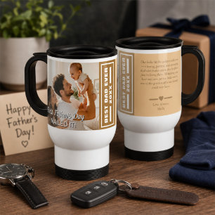 Mug De Voyage Première fête des Pères C'est gagné Objet de colle