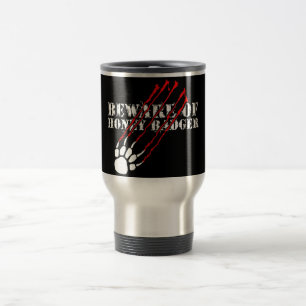 Mug De Voyage Prenez garde du blaireau de miel