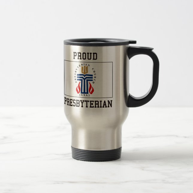 Mug De Voyage Presbytérien fier (Droit)