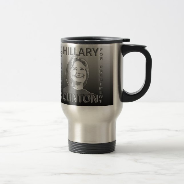 Mug De Voyage Président 2016 de Hillary Clinton (Droit)