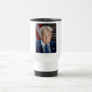 Mug De Voyage Président américain Donald Trump Photo 2025