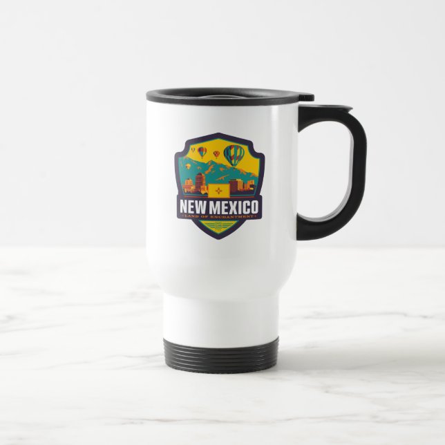 Mug De Voyage Pride d'état | Nouveau Mexique (Droite)