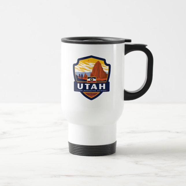 Mug De Voyage Prix d'État | Utah (Droite)