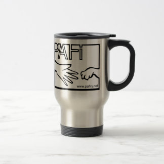 Mug De Voyage Pro logo de la Finlande BW d'animaux