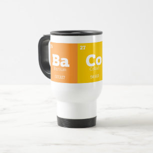 Mug De Voyage Professeur de sciences Chimie Éléments chimiques B