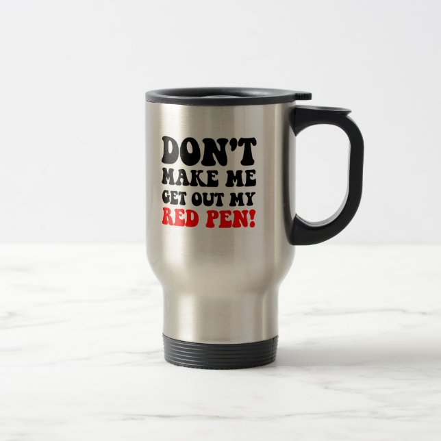 Mug De Voyage Professeur drôle (Droit)