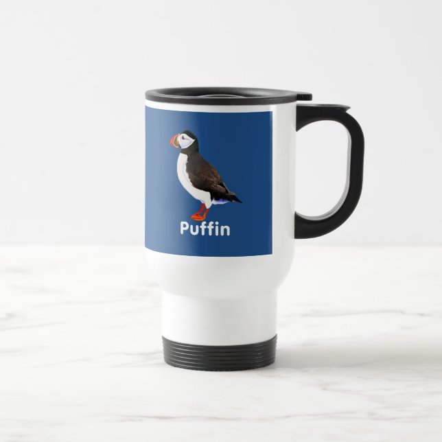 Mug De Voyage Puffin de l'Atlantique (Droite)
