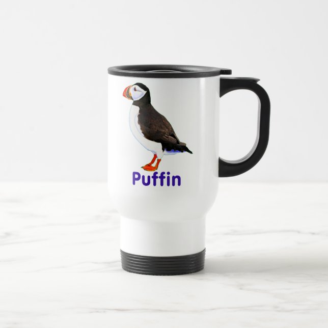 Mug De Voyage Puffin de l'Atlantique (Droite)