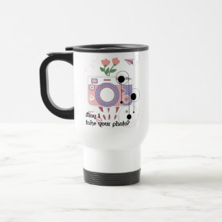 Mug De Voyage Puis-je prendre votre photo ?