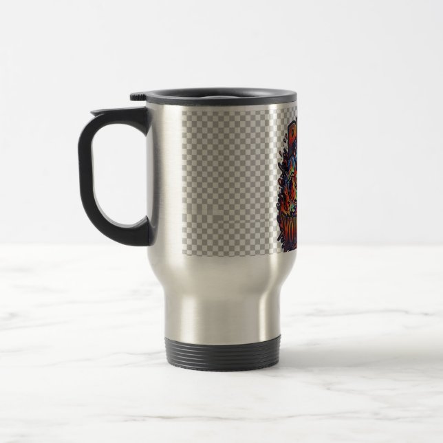 Mug De Voyage Push Your Limits.T-Shirt (Gauche)