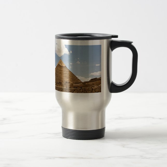 Mug De Voyage Pyramide des pharaons (Droit)