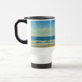 Mug De Voyage Quai de Manhattan avec toit rouge