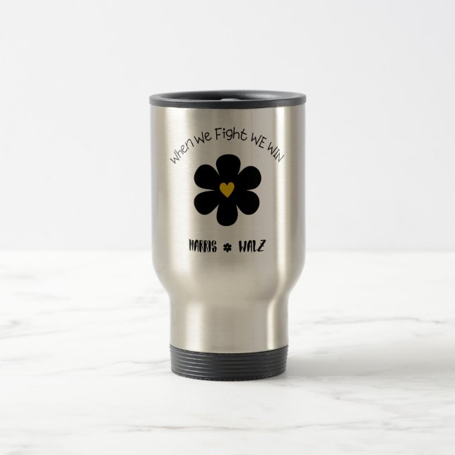 Mug De Voyage Quand nous combattons, nous gagnons (Centre)