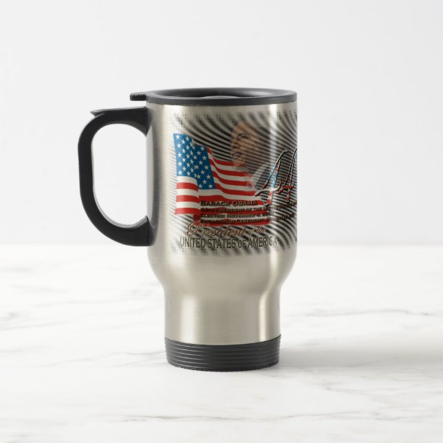 Mug De Voyage quarante-quatrième Président (Gauche)
