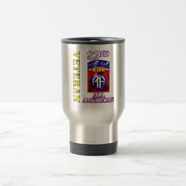Mug De Voyage quatre-vingt-deuxième Vétéran du Vietnam de (Centre)