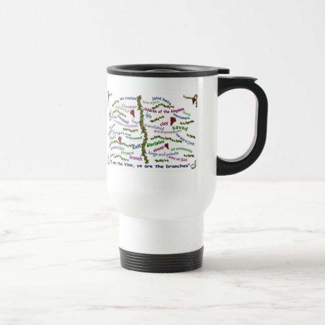 Mug De Voyage Qui Dieu est et qui nous sommes (Droite)