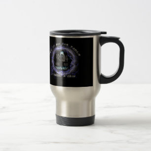 Mug De Voyage Radio d'avatars - "j'ai jeté une pièce de monnai
