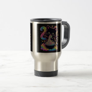 Mug De Voyage Ramen Chat Voyage / Mug Commuter, 15 oz
