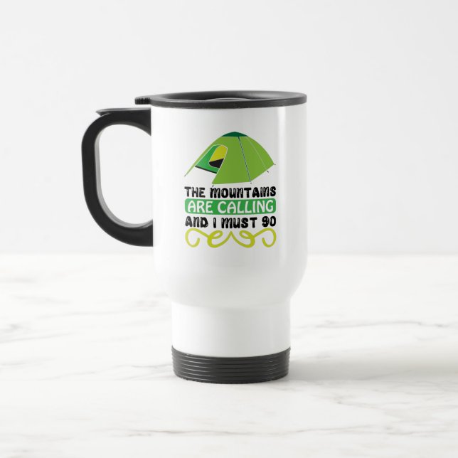 Mug de voyage randonnée/Camping (Gauche)