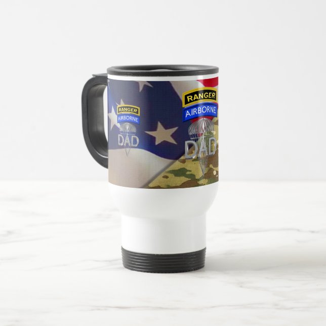 Mug De Voyage Ranger Airborne DAD (Devant gauche)