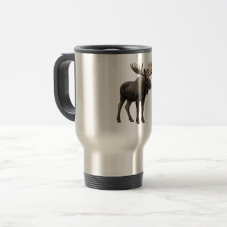 MUG DE VOYAGE REALISTIC MOOSE DESIGN. SAMER BRASIL
