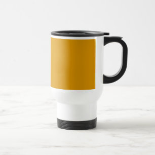 Mug De Voyage Récolte d'acier inoxydable d'or
